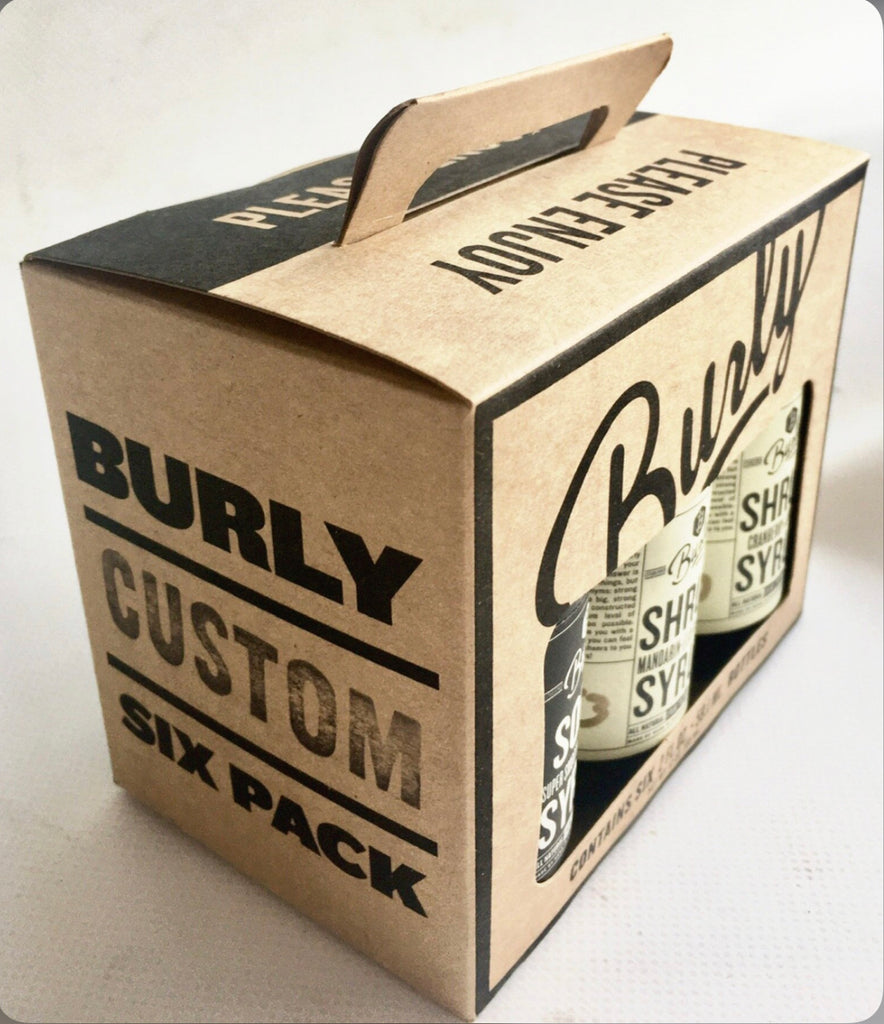 The Burly Variety Shrub Syrup Six Pack