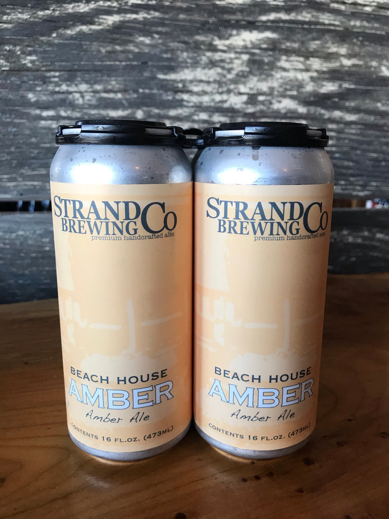 Strand Beach House Amber Ale ( 4 pack )