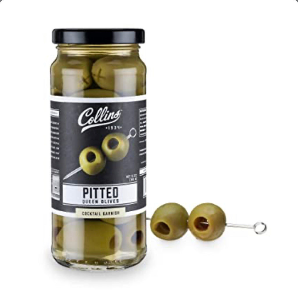 Collins Pitted Green Olives