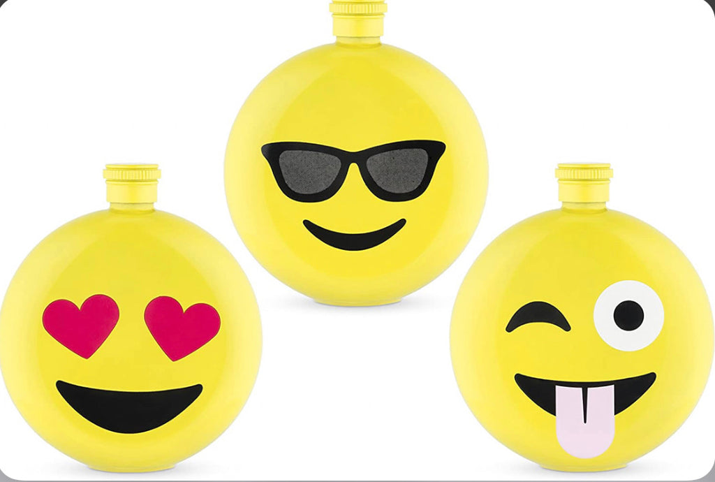 true emoji flask
