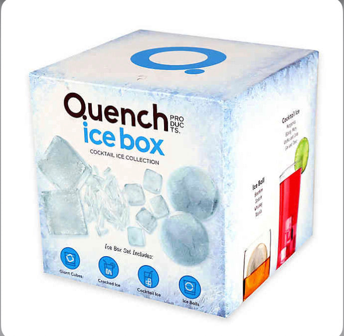 Quench Ice Box Assorted Ice Cube Tray