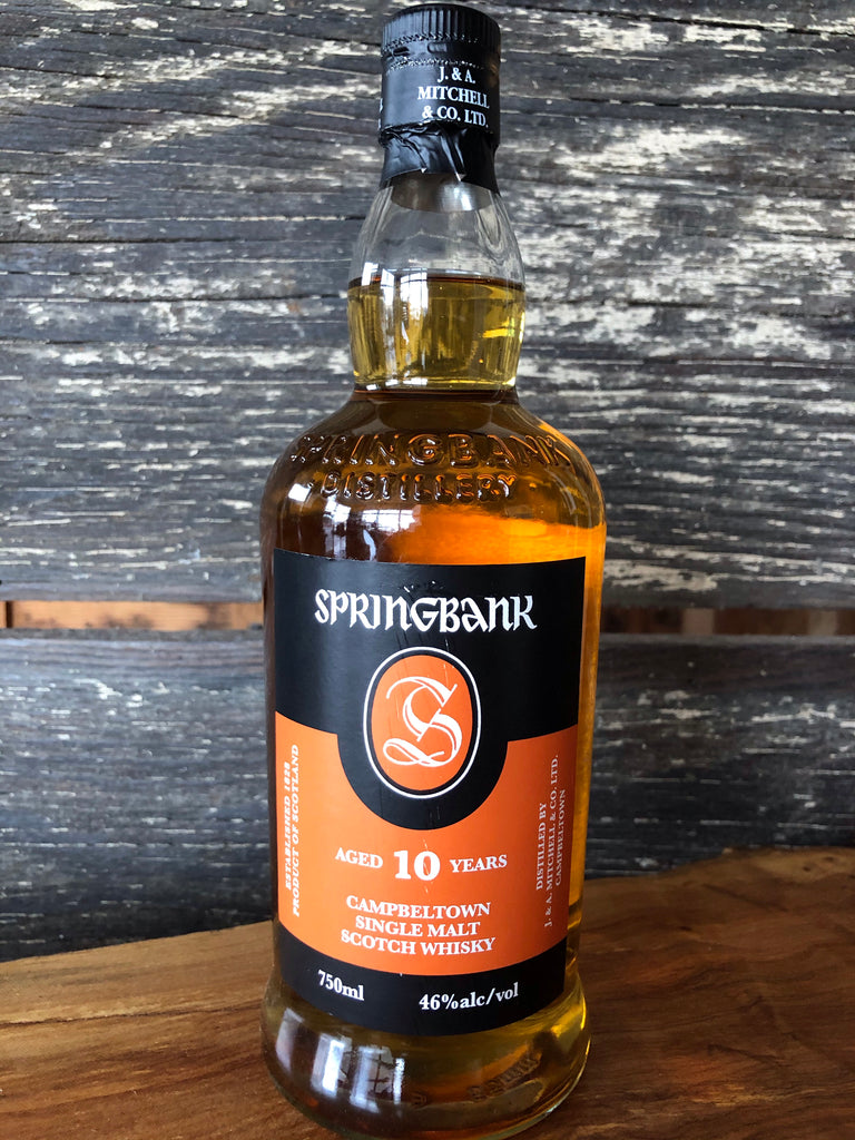 Springbank 10 Year Single Malt Scotch