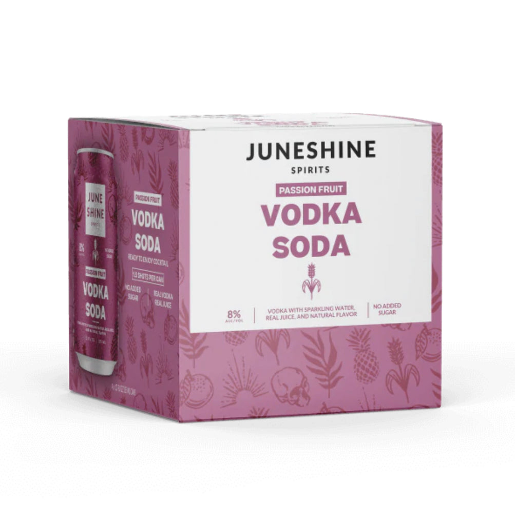 June Shine Passion Fruit Vodka Soda