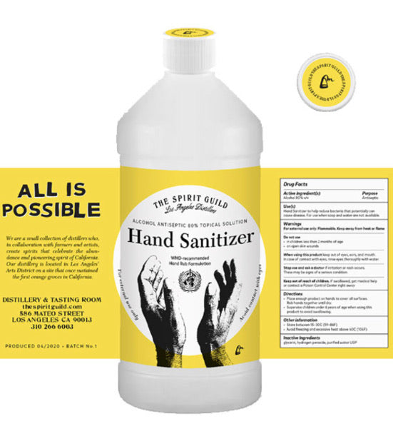 The Spirit Guild Hand Sanitizer
