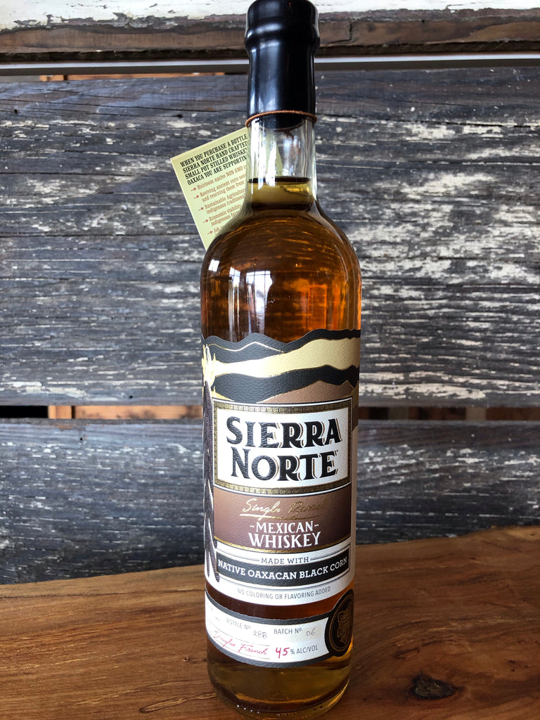 Sierra Norte Mexican Whiskey