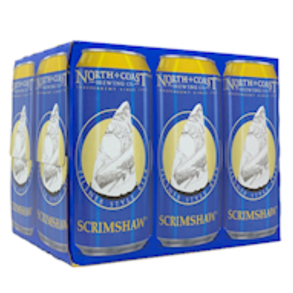 Scrimshaw Pilsner 6 Pack Cans