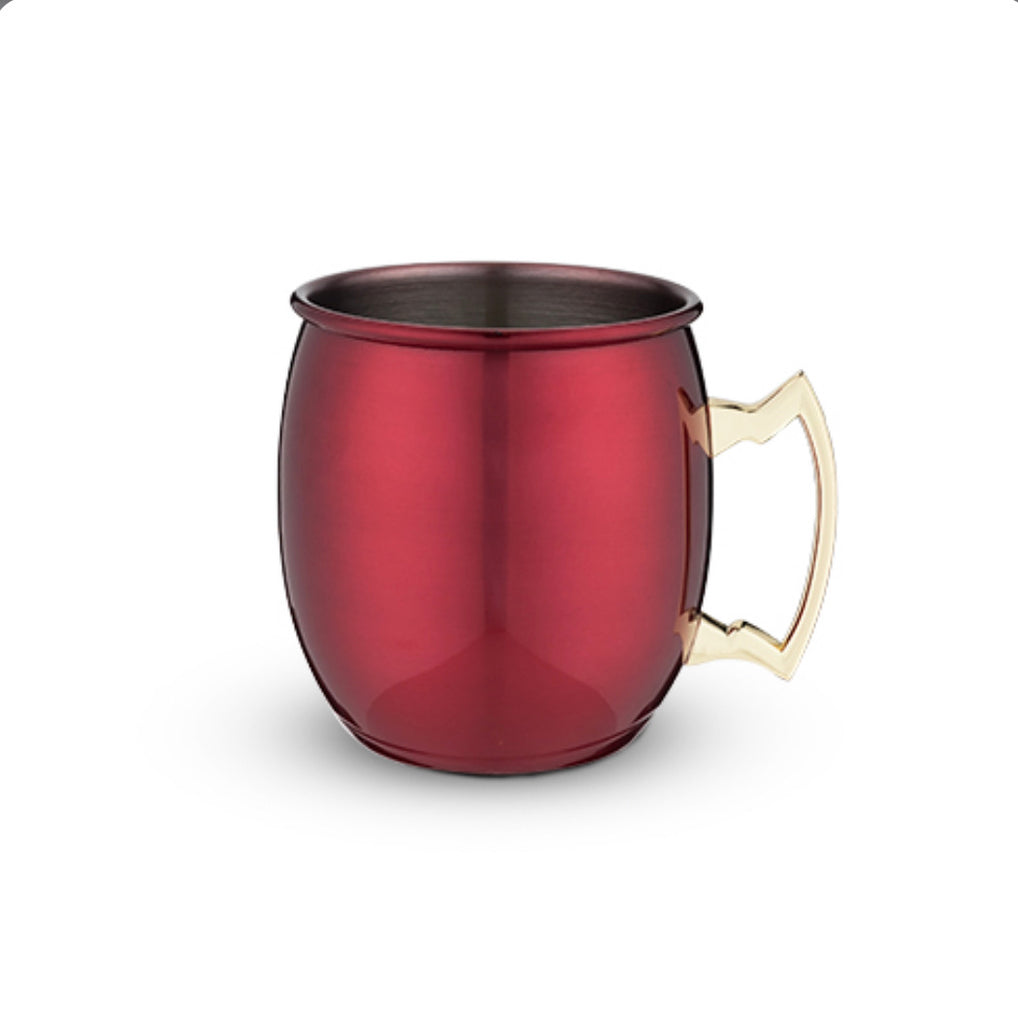 twine red moscow mule mug