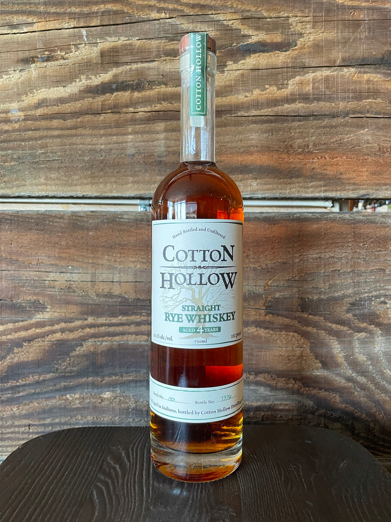 Cotton Hollow Straight Rye Whiskey
