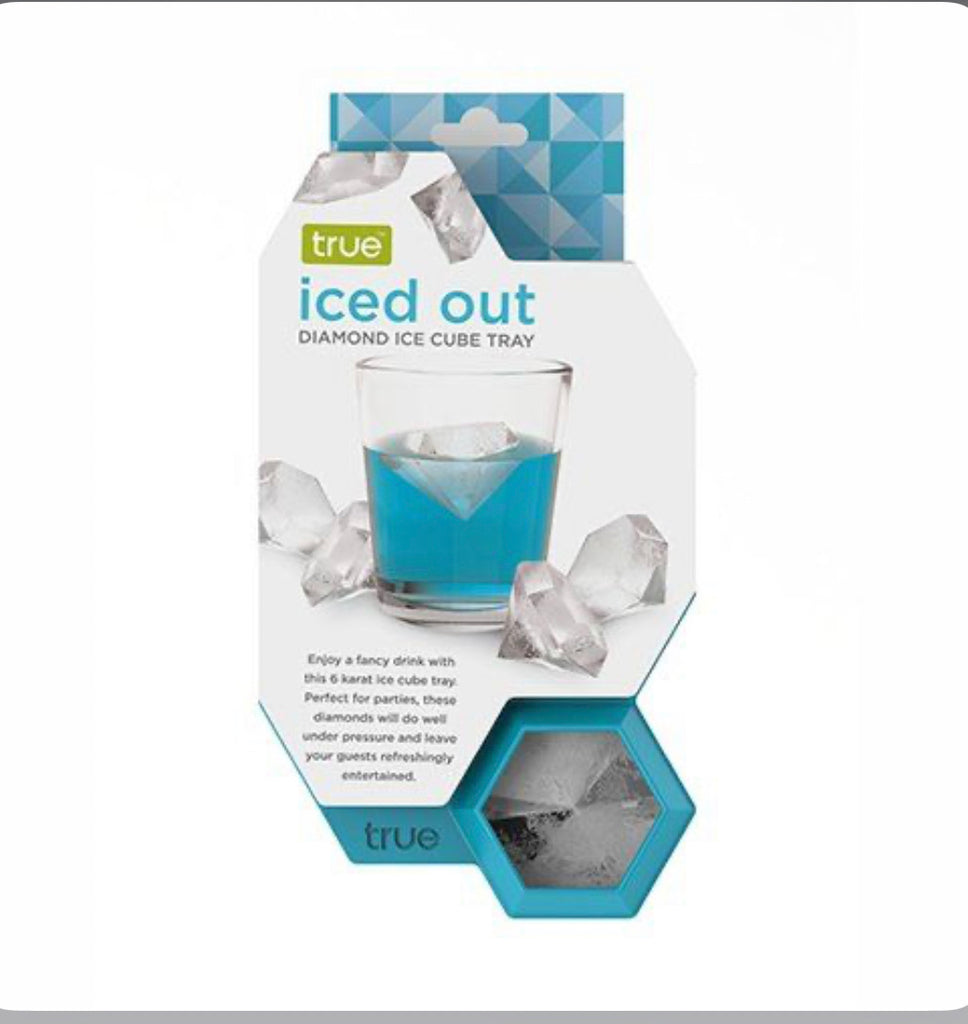 iced out dimond ice cube tray