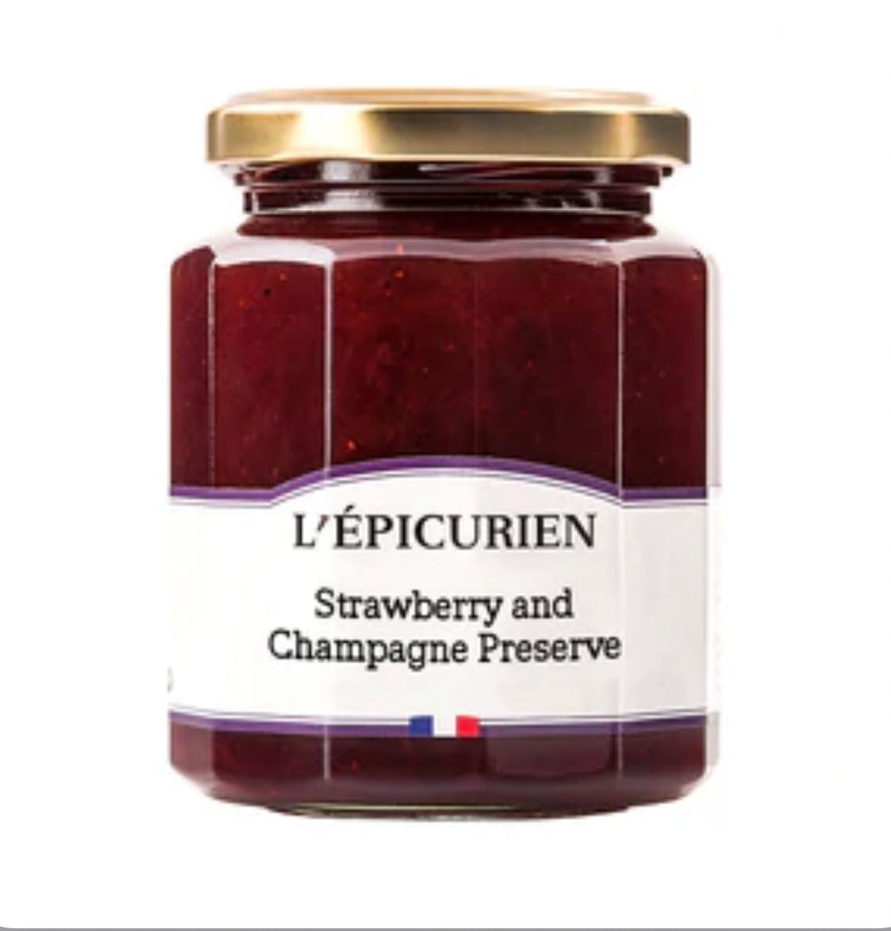 L'epicurien Strawberry and Champagne Preserves