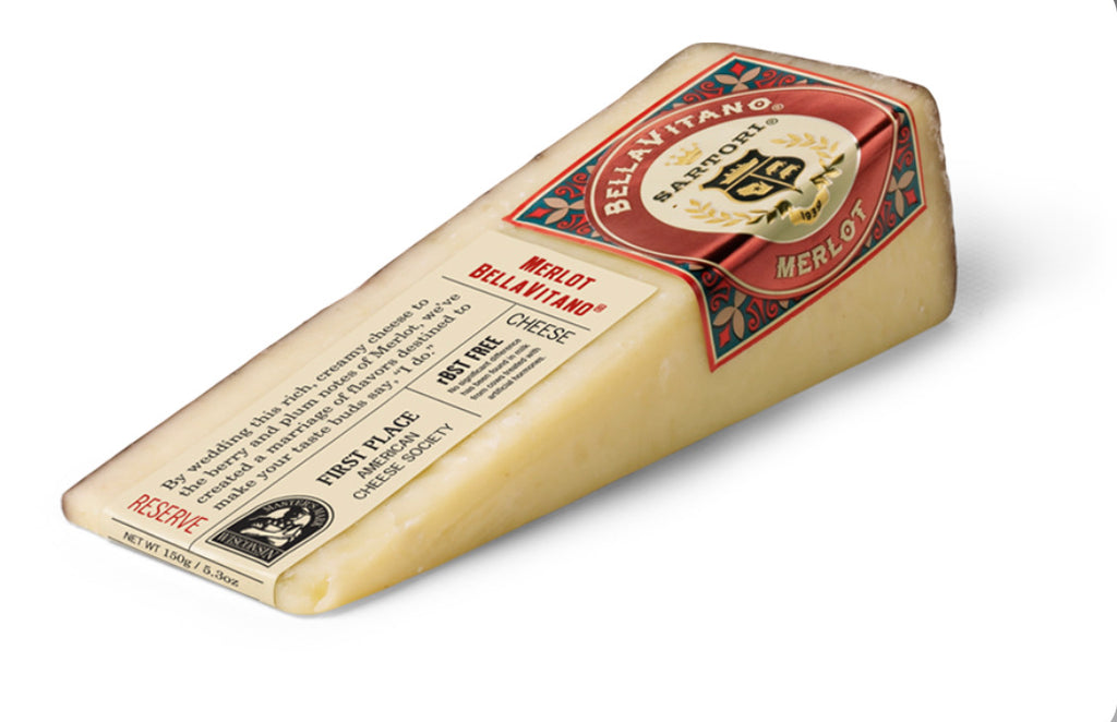 Sartori Bellavitano Merlot Cheese